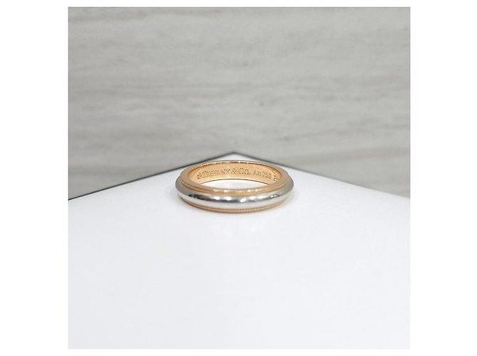 Tiffany & Co Milgrain Band Ring Platin - Ansicht 2