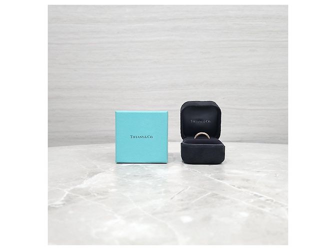 Tiffany & Co Milgrain Band Ring Platin - Ansicht 8