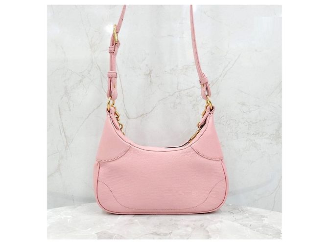 Gucci Borsa a tracolla piccola in pelle Aphrodite Rosa - vista 12