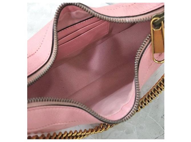 Gucci Borsa a tracolla piccola in pelle Aphrodite Rosa - vista 8