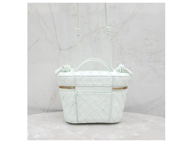 Bottega Veneta Borsa a tracolla mini vanity case Intrecciato - vista 3