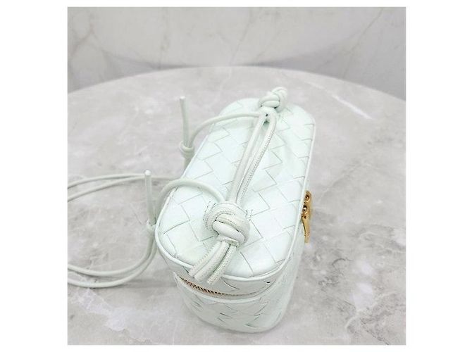 Bottega Veneta Borsa a tracolla mini vanity case Intrecciato - vista 5
