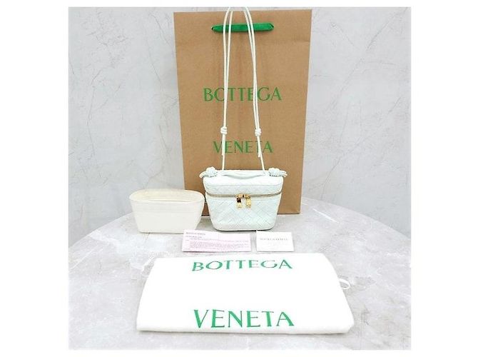 Bottega Veneta Borsa a tracolla mini vanity case Intrecciato - vista 9