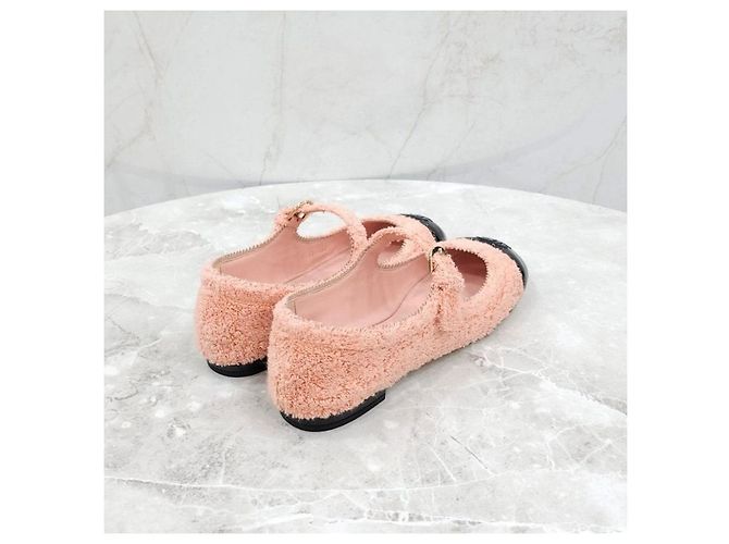 Chanel Scarpe basse Mary Jane in tweed - vista 13