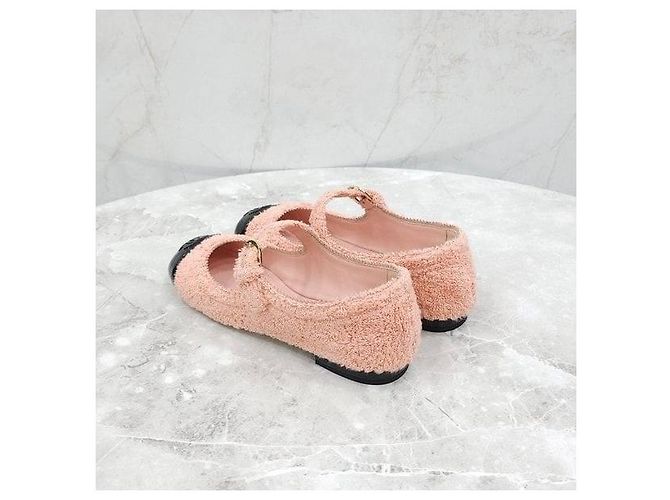 Chanel Scarpe basse Mary Jane in tweed - vista 5