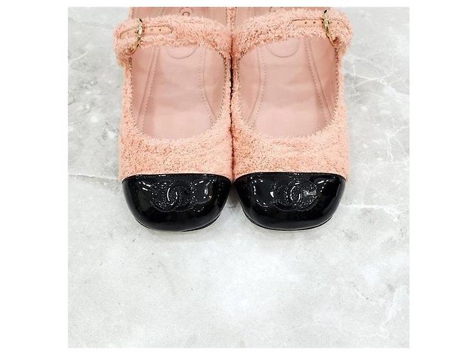 Chanel Scarpe basse Mary Jane in tweed - vista 6