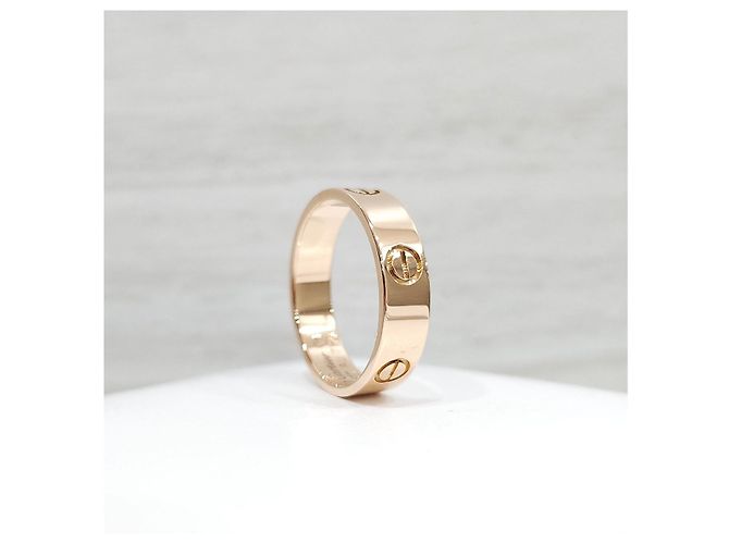 Cartier Classic Love Band Ring Pink Gold Größe - Ansicht 10