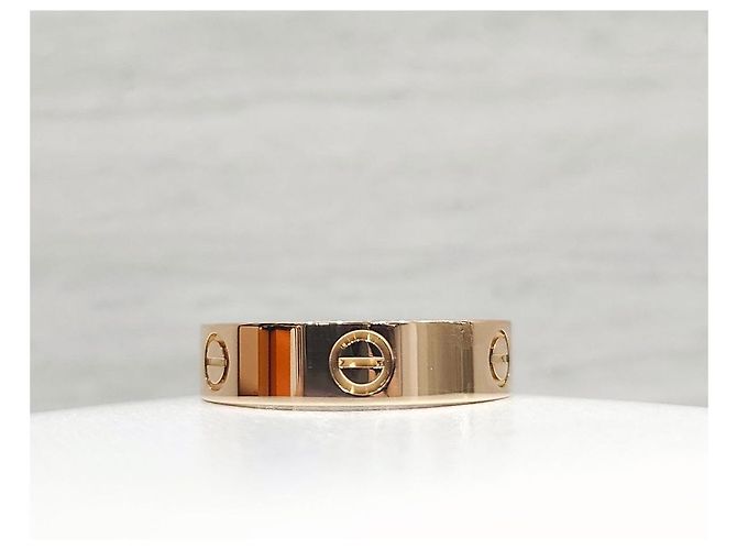 Cartier Classic Love Band Ring Pink Gold Größe - Ansicht 7