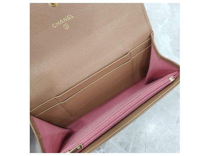 Chanel Portafoglio Caviar Flap Snap - vista 8