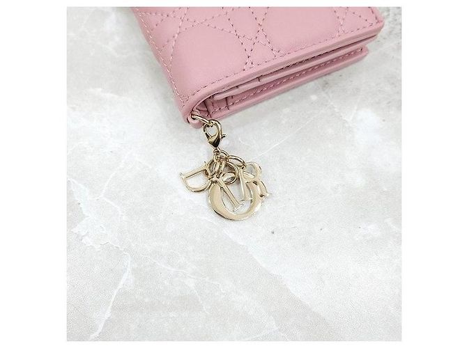 Dior Billetera Lady Mini Rosa - vista 4