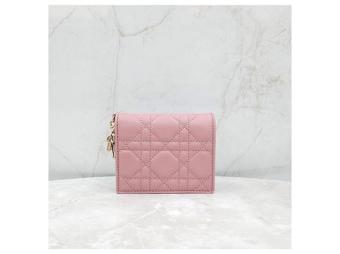 Dior Billetera Lady Mini Rosa - vista 8