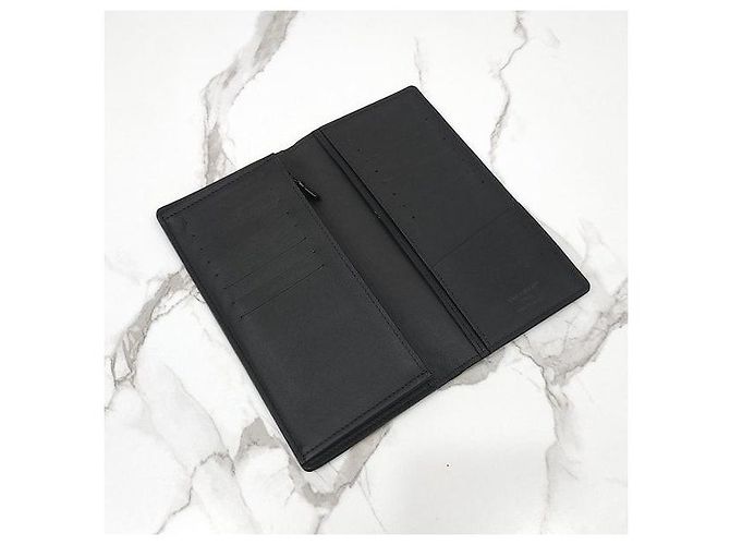 Louis Vuitton Shadow Braza Wallet Black Monogram Long Wallet - view 4