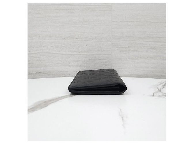 Louis Vuitton Shadow Braza Wallet Black Monogram Long Wallet - view 5