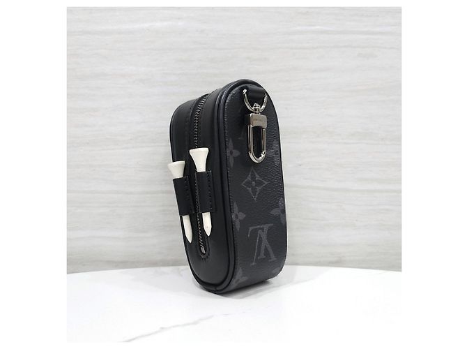 Louis Vuitton Kit da golf Andrews Monogram Eclipse Nero - vista 10