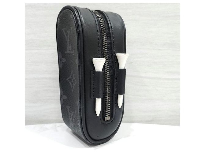 Louis Vuitton Kit da golf Andrews Monogram Eclipse Nero - vista 2