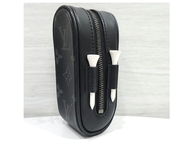 Louis Vuitton Kit da golf Andrews Monogram Eclipse Nero - vista 9