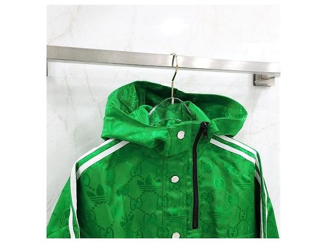 Gucci Giacca Bomber Verde - vista 3