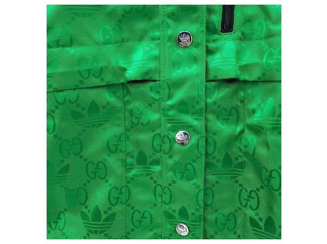 Gucci Giacca Bomber Verde - vista 5