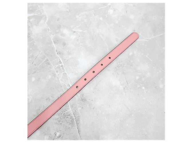 Gucci GG Marmont schmaler Gürtel Rosa - Ansicht 11