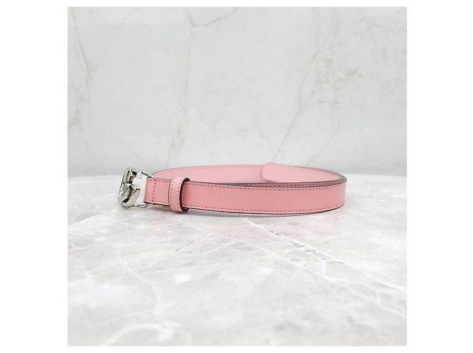 Gucci GG Marmont schmaler Gürtel Rosa - Ansicht 2