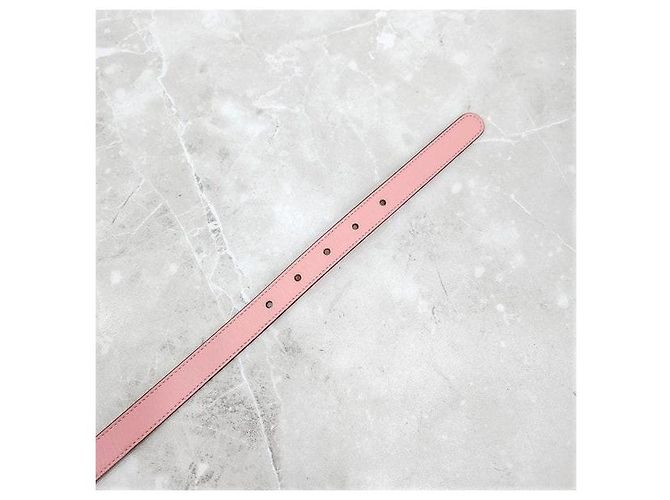 Gucci GG Marmont schmaler Gürtel Rosa - Ansicht 5