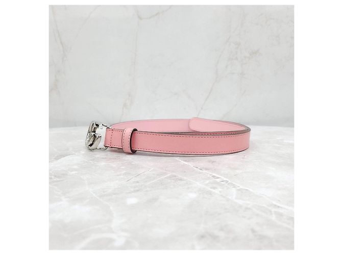 Gucci GG Marmont schmaler Gürtel Rosa - Ansicht 8
