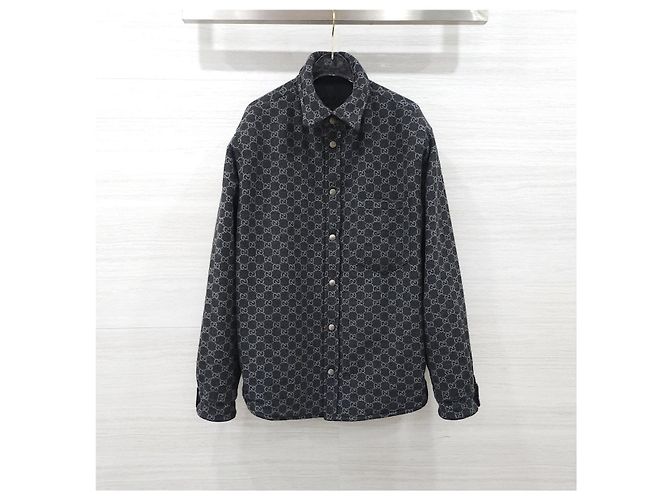 Gucci Reversible Wool Denim Shirt Jacket - Ansicht 11