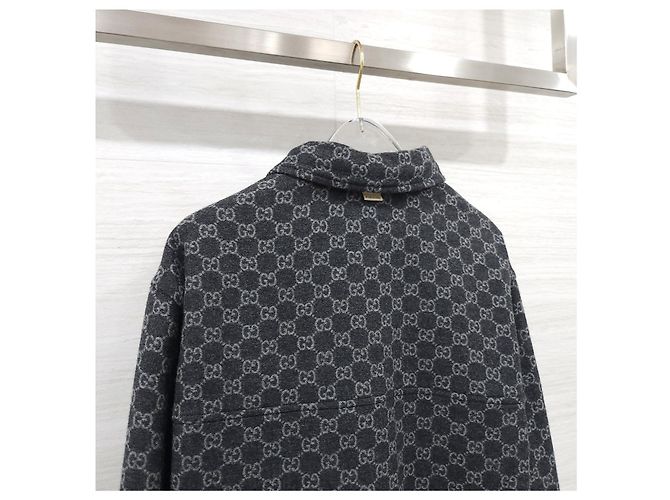 Gucci Reversible Wool Denim Shirt Jacket - Ansicht 14