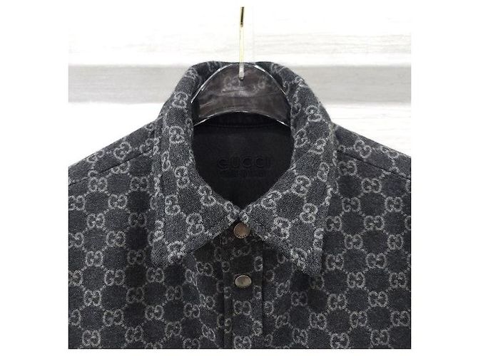 Gucci Reversible Wool Denim Shirt Jacket - Ansicht 3