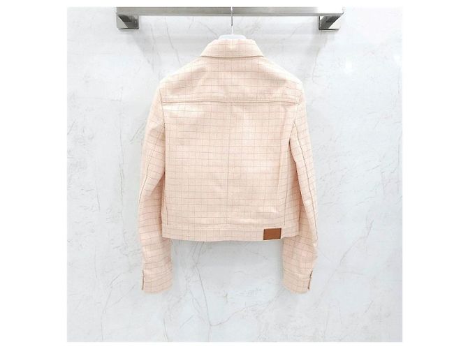 Hermès Tattercell Karojacke aus Baumwolle - Ansicht 12