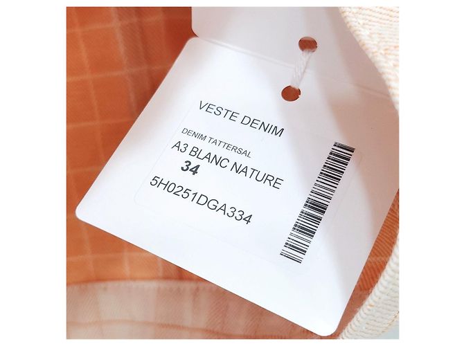 Hermès Tattercell Karojacke aus Baumwolle - Ansicht 15