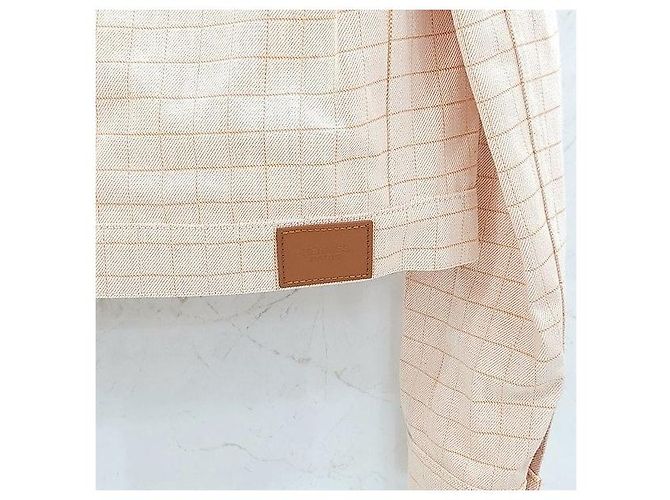 Hermès Tattercell Karojacke aus Baumwolle - Ansicht 4