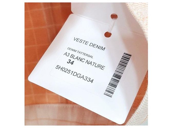Hermès Tattercell Karojacke aus Baumwolle - Ansicht 6