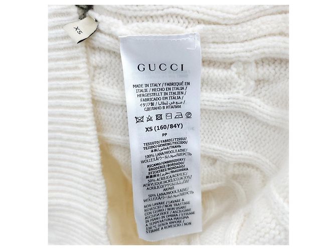 Gucci Strickpullover Grün XS - Ansicht 12