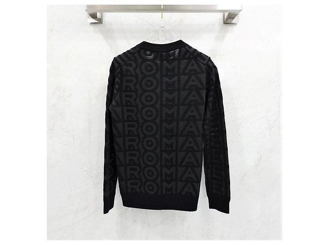 Fendi Logo Roma Strickpullover - Ansicht 2