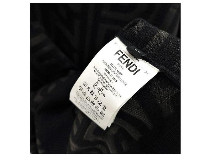 Fendi Logo Roma Strickpullover - Ansicht 6