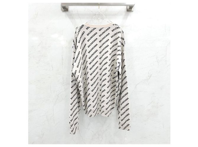 Balenciaga Multi-Logo Wool Round Knit XL - Ansicht 7