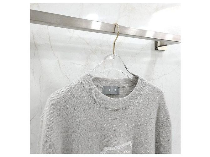 Dior Kaschmir-Strick mit gesticktem Logo - Ansicht 3