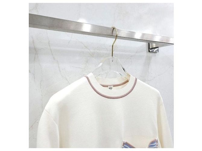 Hermès Kurzarm-Pullover mit Taschen-Detail - Ansicht 3