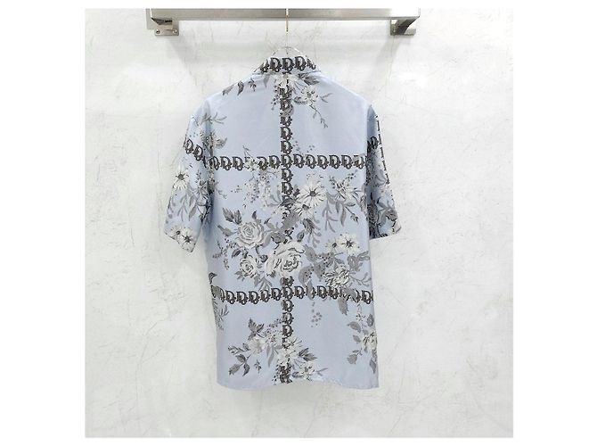 Dior Seidenschirt mit Logo-Muster - Ansicht 8