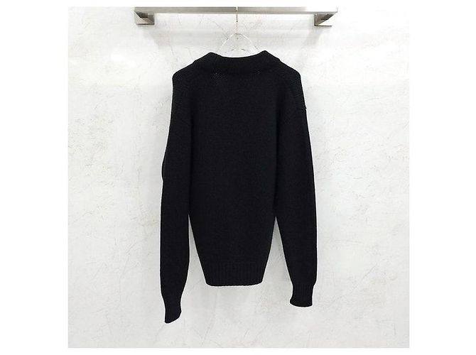 Prada Schwarzer Kaschmir-Cardigan - Ansicht 2