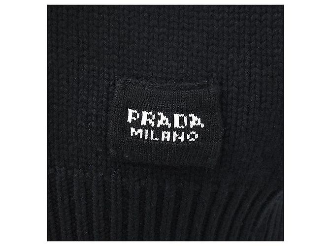 Prada Schwarzer Kaschmir-Cardigan - Ansicht 4