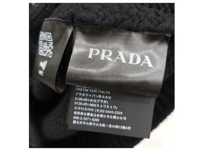 Prada Schwarzer Kaschmir-Cardigan - Ansicht 5