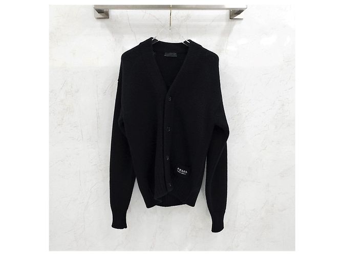 Prada Schwarzer Kaschmir-Cardigan - Ansicht 6