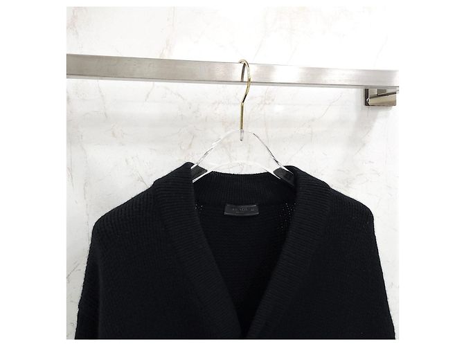 Prada Schwarzer Kaschmir-Cardigan - Ansicht 8
