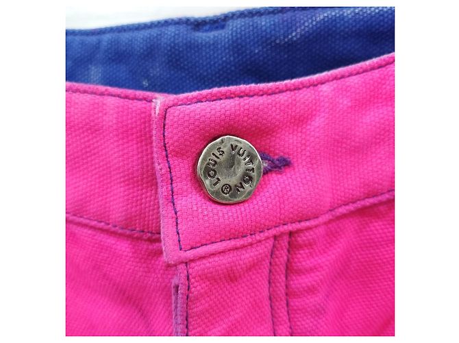 Louis Vuitton Gradient Denim Hose Blau - Ansicht 13