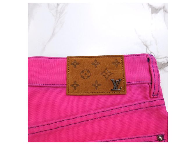Louis Vuitton Gradient Denim Hose Blau - Ansicht 15