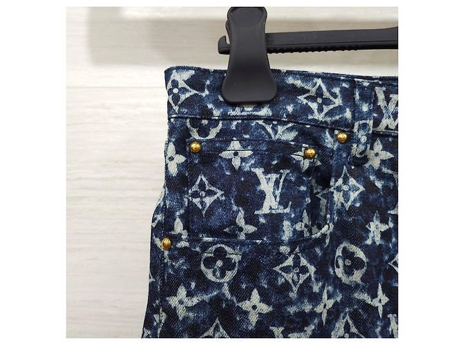 Louis Vuitton Monogram Denim Hose - Ansicht 12