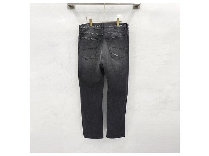 Balenciaga Pantaloni a coste fit rilassato nero - vista 2