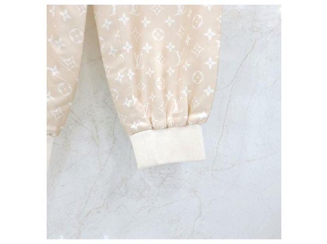 Louis Vuitton Pantalones Jogger de Seda Monograma - vista 5